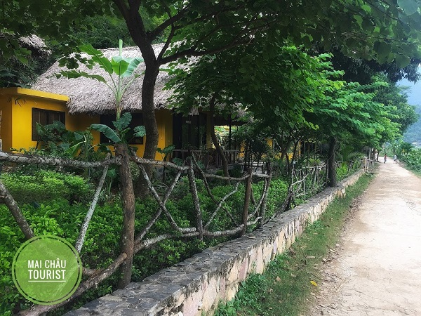 15 căn bungalow tại mai châu sunrise resort