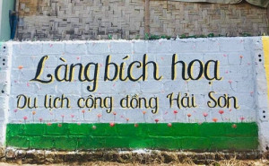 Làng bích họa Hải Sơn – Sắc màu nghệ thuật giữa lòng núi rừng Mai Châu